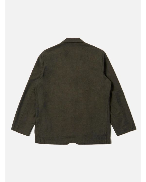 VESTE DE COSTUME TROIS BOUTONS LUCCA OLIVE
