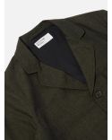 VESTE DE COSTUME TROIS BOUTONS LUCCA OLIVE