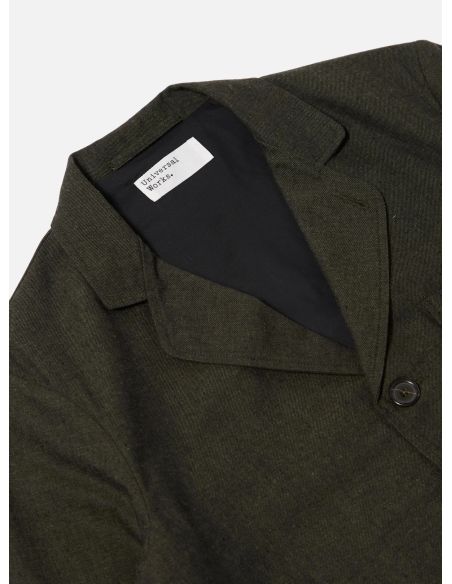 VESTE DE COSTUME TROIS BOUTONS LUCCA OLIVE