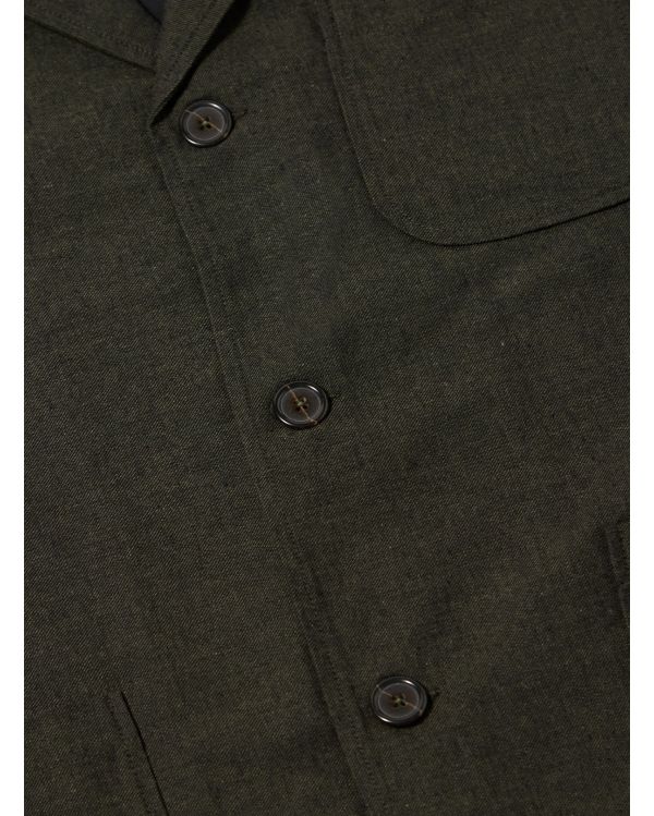 VESTE DE COSTUME TROIS BOUTONS LUCCA OLIVE