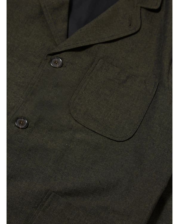 VESTE DE COSTUME TROIS BOUTONS LUCCA OLIVE