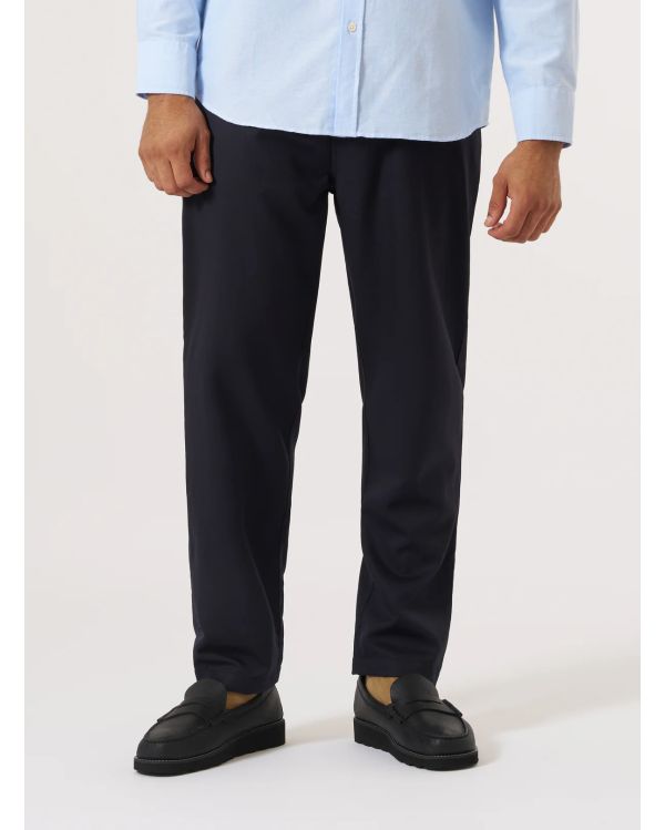 PANTALON DE COSTUME MILITAIRE CHINO BLEU MARINE