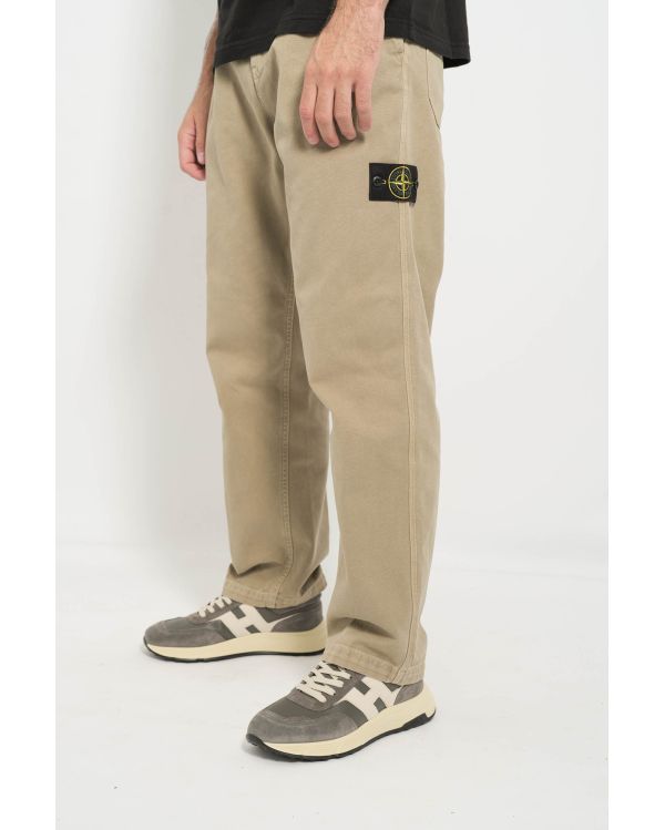 PANTALON CHINO 3100008 EFFET ANCIEN BEIGE 2