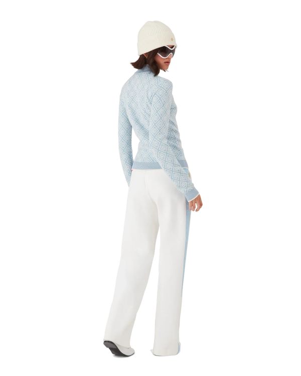 MONOGRAM SWEATER LIGHT BLUE