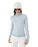 MONOGRAM SWEATER LIGHT BLUE