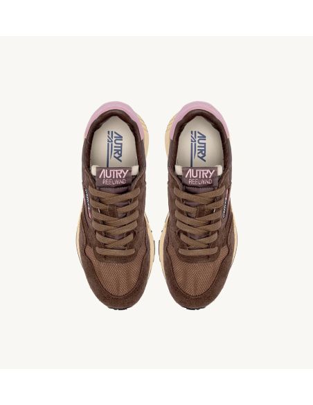 SNEAKERS REELWIND FEMME DAIM ET CUIR PLUGH ZEPHYR