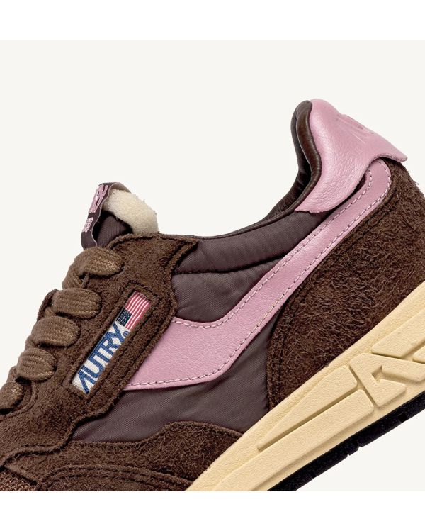 REELWIND WOMEN'S SUEDE AND LEATHER PLUGH ZEPHYR SNEAKERS