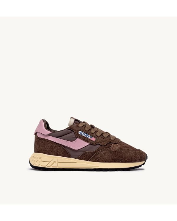 REELWIND WOMEN'S SUEDE AND LEATHER PLUGH ZEPHYR SNEAKERS