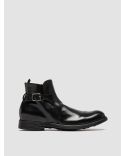 BOTTINES CHRONICLE 068 EN CUIR NOIR