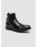 BOTTINES CHRONICLE 068 EN CUIR NOIR