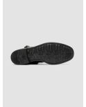 CHRONICLE 068 BLACK LEATHER ANKLE BOOTS