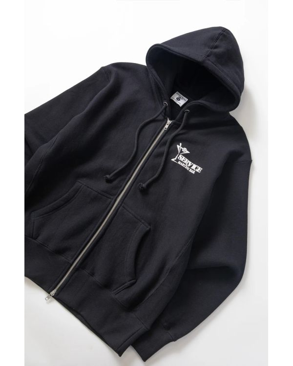 MARTINI ZIPPER HOODIE BLACK 2