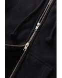 SWEAT À CAPUCHE MARTINI ZIPPER NOIR