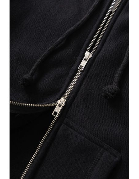 SWEAT À CAPUCHE MARTINI ZIPPER NOIR