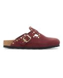 MULES BOSTON RIVETS SUÈDE ZINFANDEL