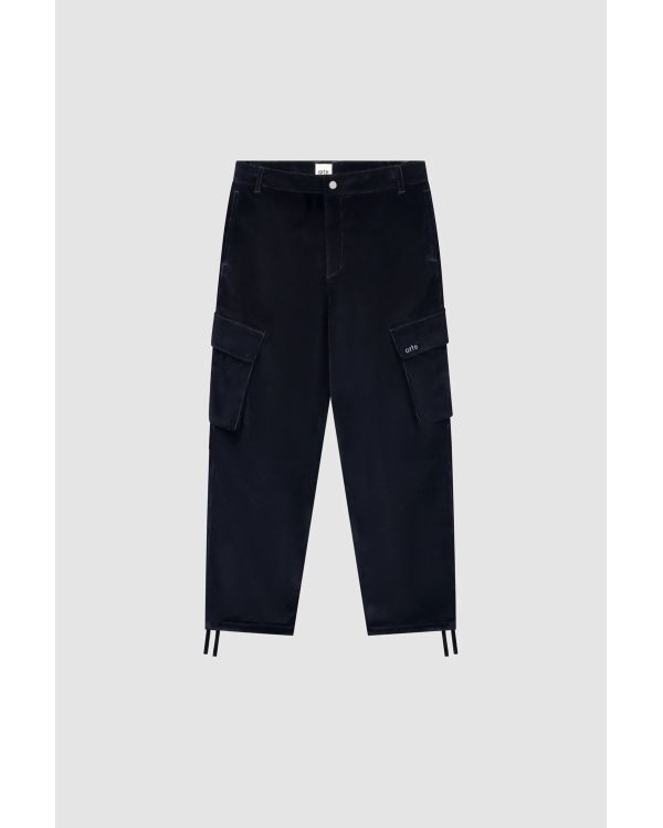 CORDUROY CARGO PANTS NAVY