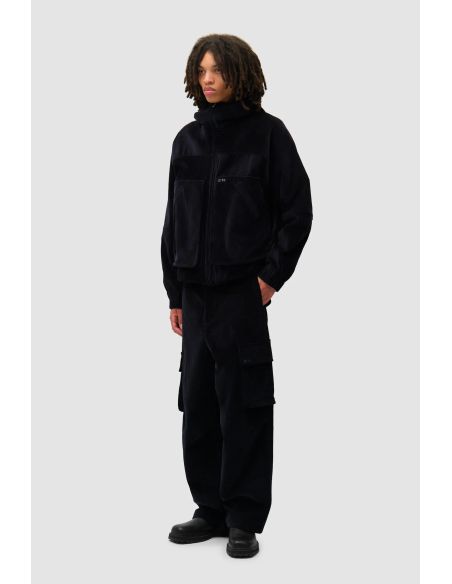 CORDUROY CARGO PANTS NAVY