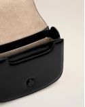 SAC NOIR PARIS CUIR GLACÉ