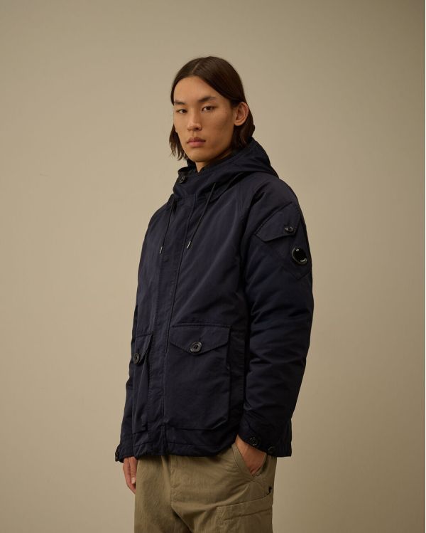 VESTE À CAPUCHE MICRO KEI TOTAL ECLIPSE BLEU