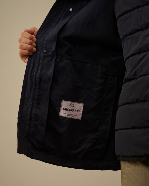 VESTE À CAPUCHE MICRO KEI TOTAL ECLIPSE BLEU