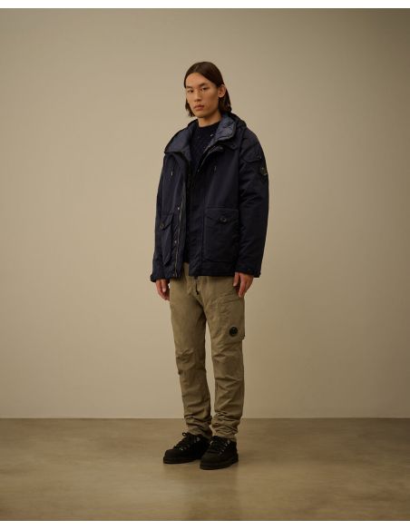 MICRO KEI TOTAL ECLIPSE BLUE HOODED JACKET