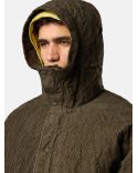 WATER-REPELLENT PARKA 7100009 DOWN LINING MILITARY GREEN