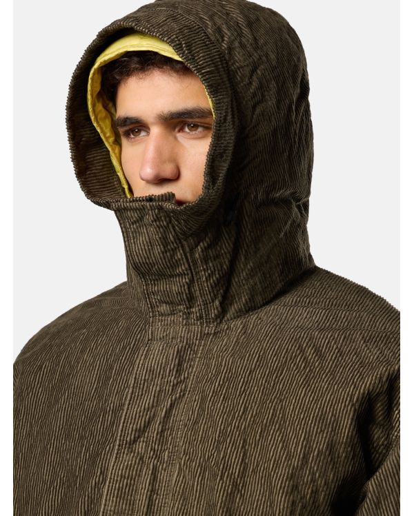 PARKA DÉPERLANTE 7100009 DOUBLURE EN DUVET VERT MILITAIRE