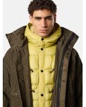 PARKA DÉPERLANTE 7100009 DOUBLURE EN DUVET VERT MILITAIRE