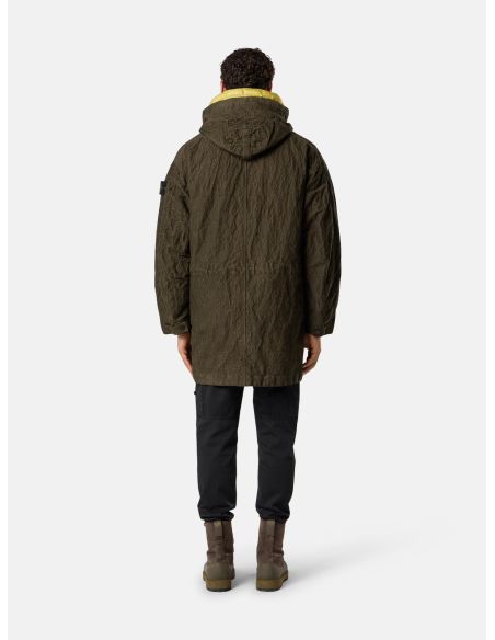 PARKA DÉPERLANTE 7100009 DOUBLURE EN DUVET VERT MILITAIRE