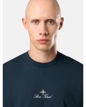 TSHIRT 2100021 COMBED ORGANIC COTTON JERSEY NAVY