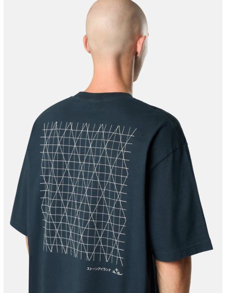 TSHIRT 2100021 COMBED ORGANIC COTTON JERSEY BLEU MARINE