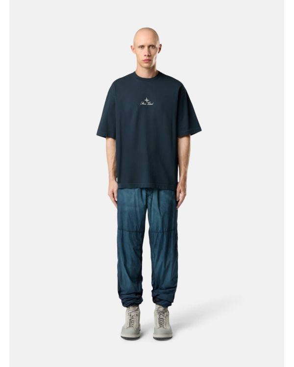 TSHIRT 2100021 COMBED ORGANIC COTTON JERSEY BLEU MARINE