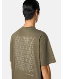 TSHIRT 2100021 COMBED ORGANIC COTTON JERSEY MILITARY GREEN