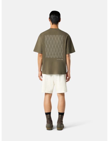 TSHIRT 2100021 COMBED ORGANIC COTTON JERSEY VERT MILITAIRE