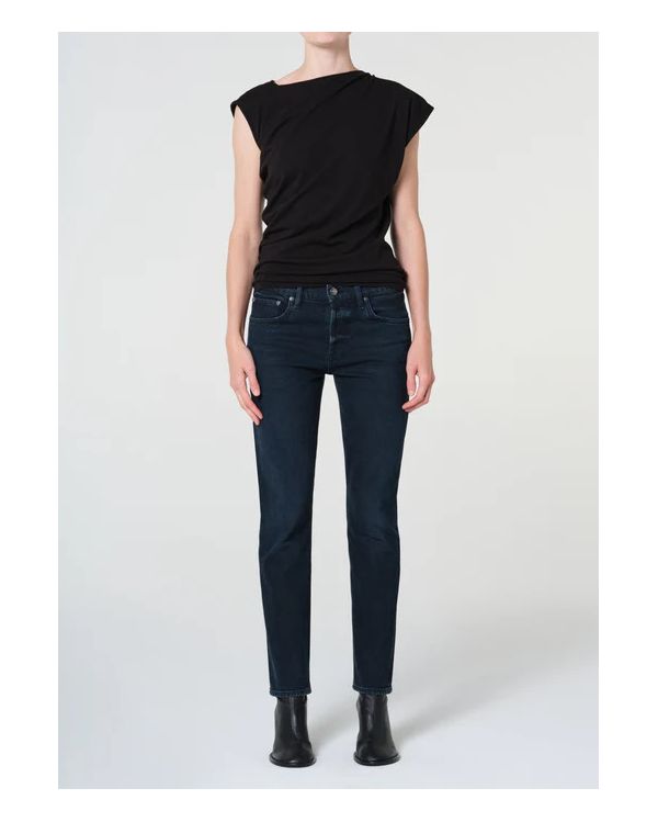 JEAN COCKTAIL ANKLE SUBSTITUTE INDIGO FONCÉ