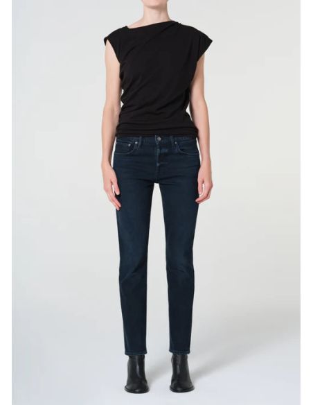 JEAN COCKTAIL ANKLE SUBSTITUTE INDIGO FONCÉ