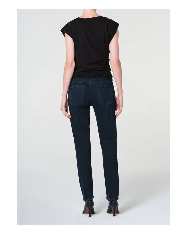 COCKTAIL ANKLE JEAN SUBSTITUTE DARK INDIGO 2