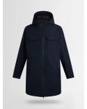 MANTEAU ORNO BLEU FONCÉ