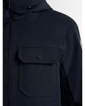 MANTEAU ORNO BLEU FONCÉ