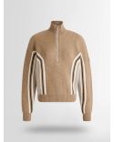 PULL MIRALA FEMME MARRON CLAIR