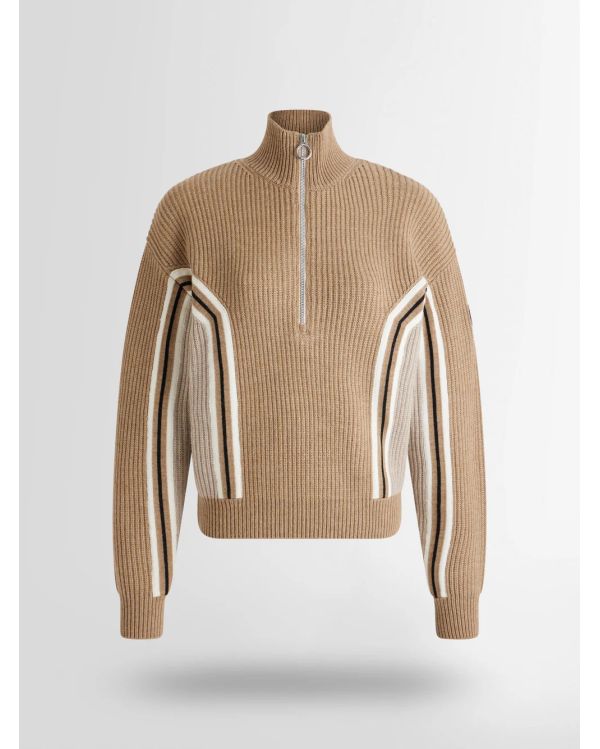 MIRALA SWEATER WOMEN LIGHT BROWN