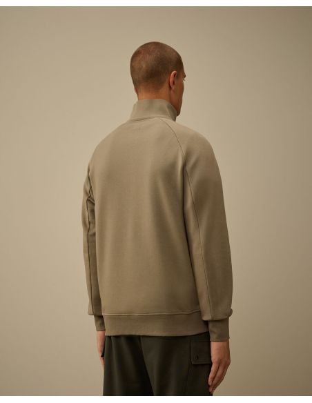 SWEATSHIRT DEMI-ZIP EN POLAIRE