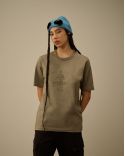 TSHIRT AVEC LOGO FALLEN ROCK GRIS