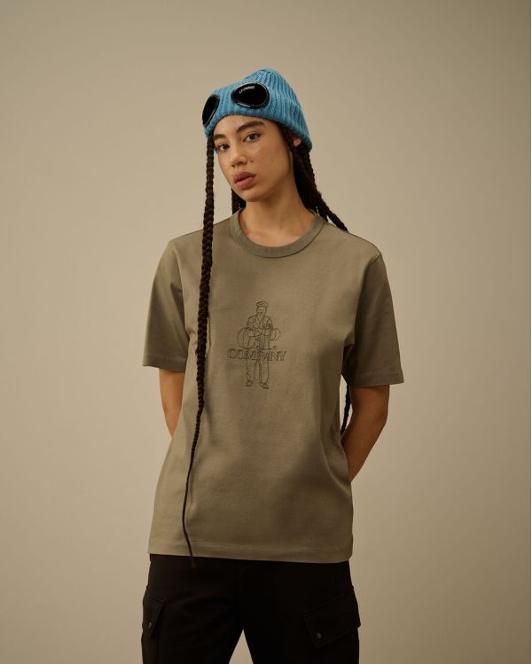 TSHIRT AVEC LOGO FALLEN ROCK GRIS 2