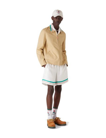 MONOGRAM JACQUARD JACKET ECRU