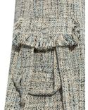 JUPE EN TWEED TAILLE CEINTURÉE ALASKANBLUE