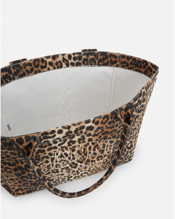 SAC CABAS XXL LEOPARD