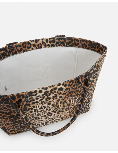 SAC CABAS XXL LEOPARD