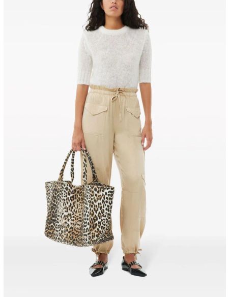 SAC CABAS XXL LEOPARD