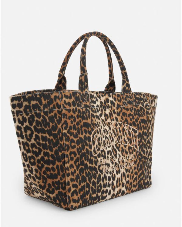 SAC CABAS XXL LEOPARD